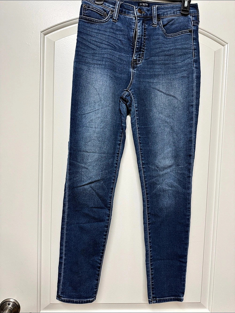 J.Crew 10" High-Rise Skinny Blue Jeans Waist 27